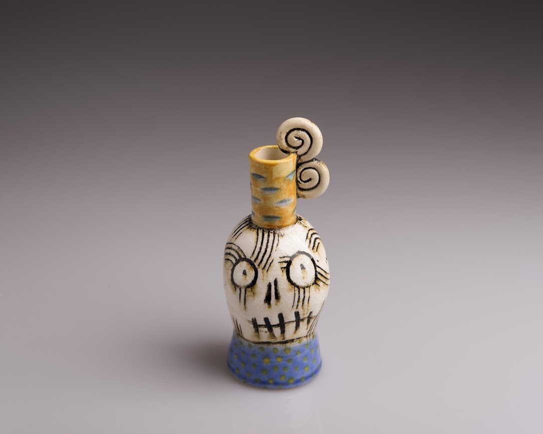Skull Vase